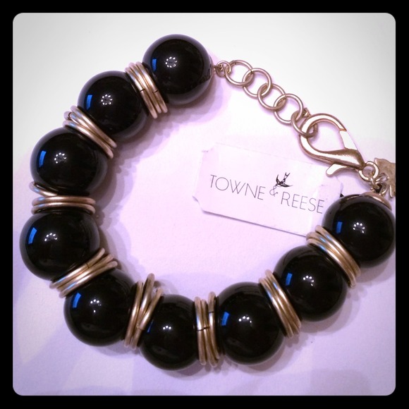 Towne & Reese Coleen Bracelet - Black