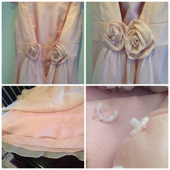 SOLD - Pretty In Pink Dress - Picture 4 of 4
