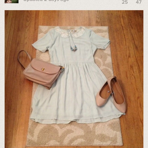 ❌SOLD Cute peter pan collar dress