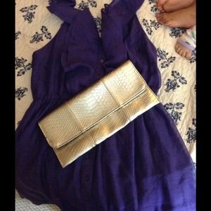 Short purple dress