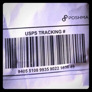 Shipping label