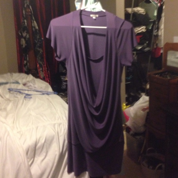 Purple dress