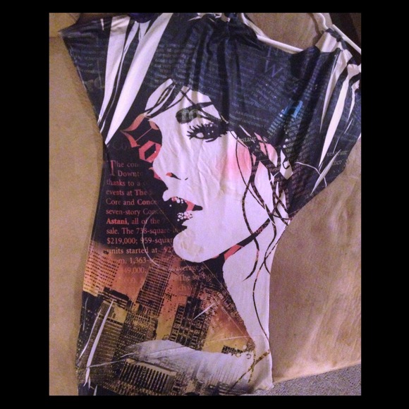 Artistic T-Dress