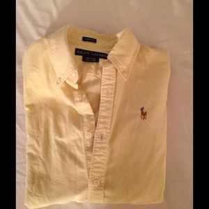 Polo Ralph Lauren women's oxford button up slim 4