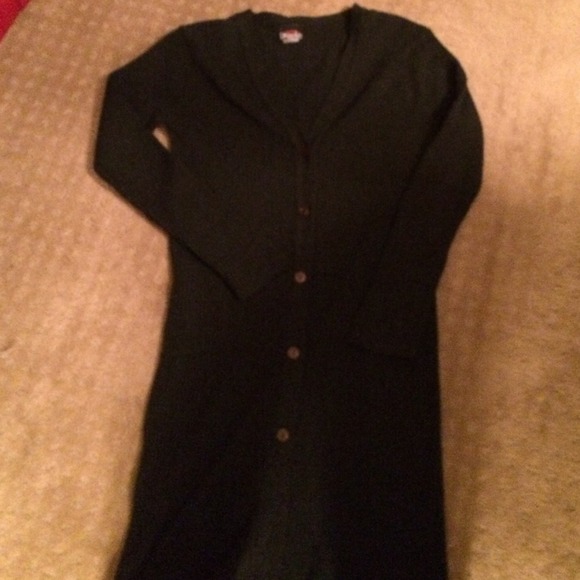 Long knit duster/sweater