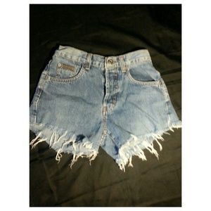 High waisted Calvin Klein shorts