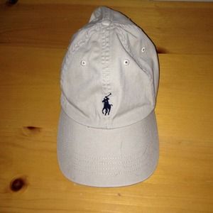Khaki polo hat
