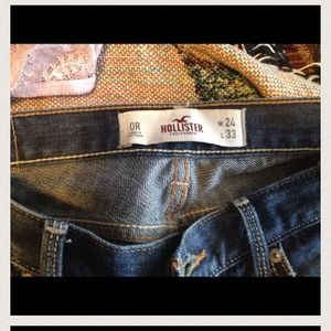 Destroyed hollister jeans
