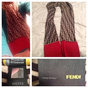 100% authentic Fendi scarf