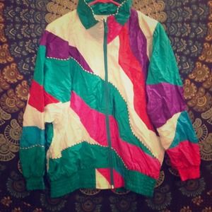 90s windbreaker! Retro <3