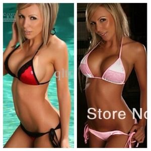 👙New Beautiful Red/Black and Pink/White Bikini👙