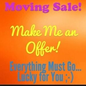 Moving on out & no storage place =opportunities 😁