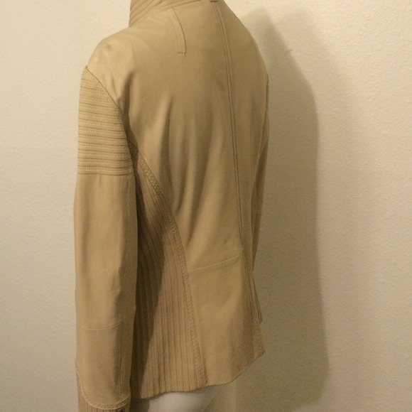 St. John leather jacket