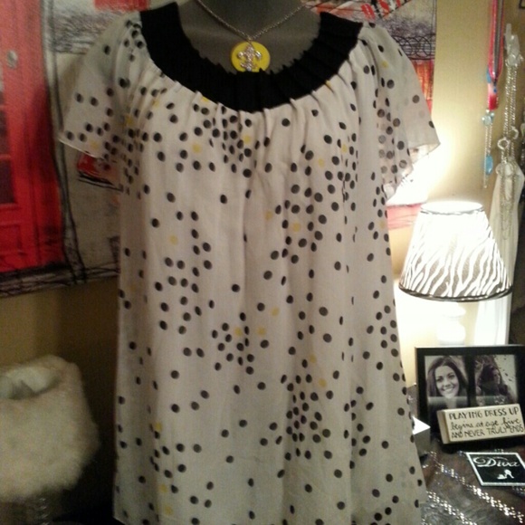 NWOT 100% polyester lined top