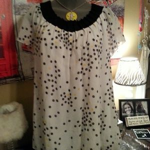 NWOT 100% polyester lined top