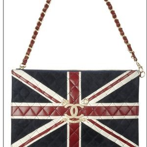 Chanel Union Jack Clutch