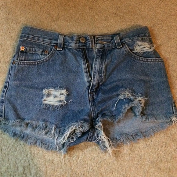 Hi waisted shorts - Picture 1 of 2