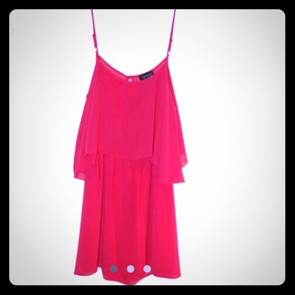 Top Shop flowy cut out dress