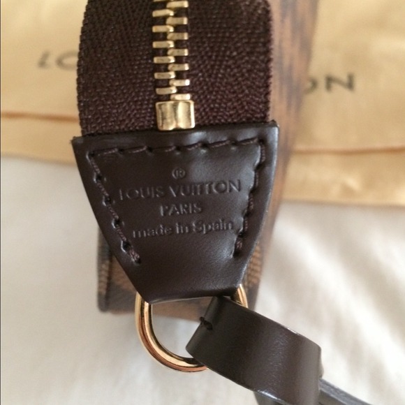 Louis Vuitton pochette accessoires NM damier ebene - Picture 4 of 4