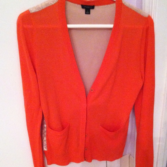 Ann Taylor sweater with lace back