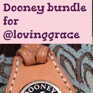 💌dooney bundle for @lovinggrace💌