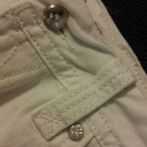 Rock Revivals White Bermudas