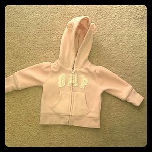 ⊙SOLD⊙ Baby girl- Fleece hoodie GAP