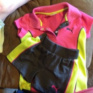 Size 5 puma outfit very cute!