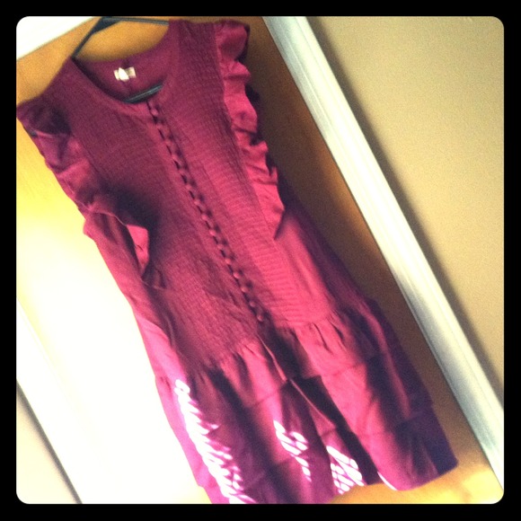 Beautiful plum dress