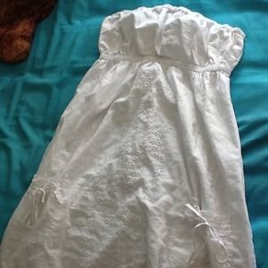 👗 Preloved White dress✨