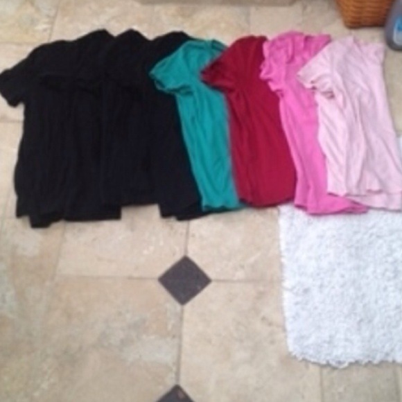 8 Size Large Comfy Soft Merona Tee Shirts