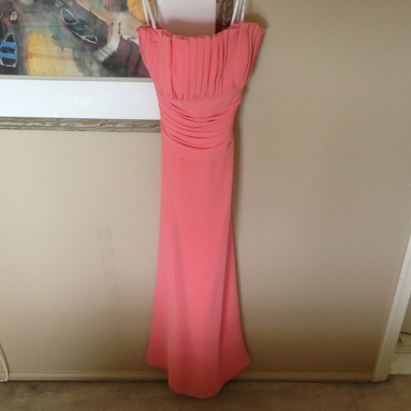 Peach Gown