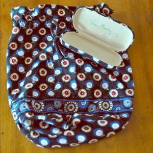Vera Bradley toiletry bag & matching glasses case