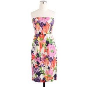 Jcrew Garden Floral Ella Dress Size 0-