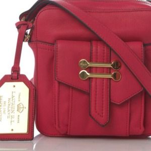 Reserved @monkmonk. Red Cross-body RL Bag