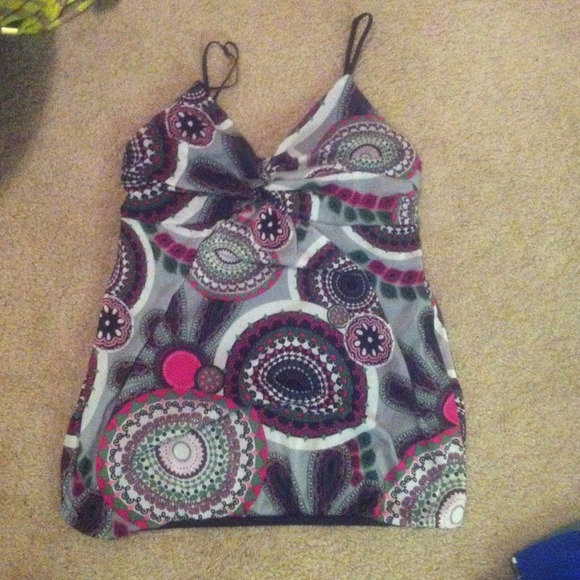 Spaghetti strap tank
