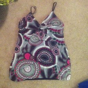 Spaghetti strap tank