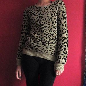 Kirra Cheetah Print Sweater