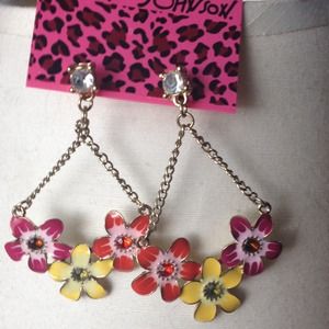 Flower earrings