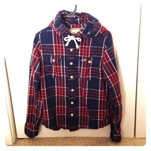 Hoodie flannel