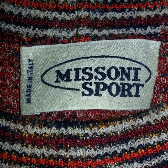 Missoni | Shirts | Mens M Or Ladies Large Missoni Sport Sweater | Poshmark