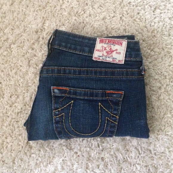 Authentic true religion capris