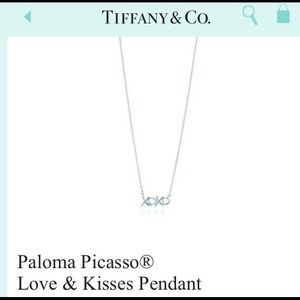 Authentic Tiffany& Co. xoxo necklace