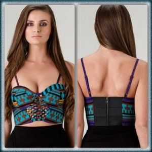 Picasso crop top
