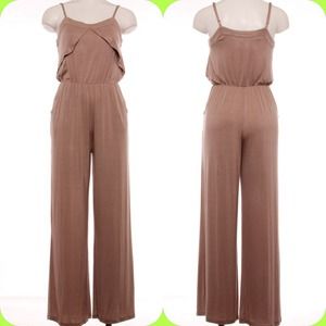 Skindalous nude jumpsuit