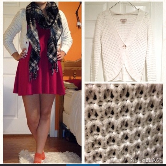 White Cardigan