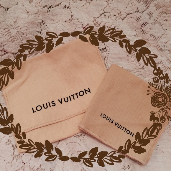 Louis Vuitton Wallet Dust Bag & Cloth