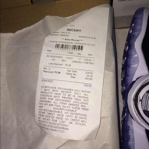 Jordan retro 11 Concords - Picture 4 of 4