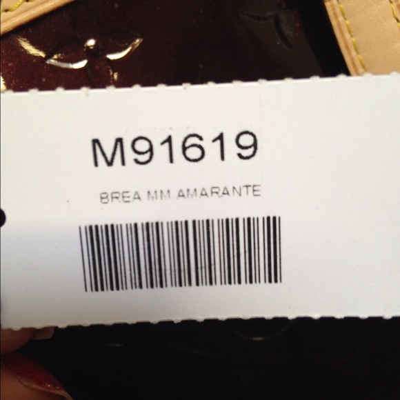 SOLD👏Authentic Louis Vuitton brea Mm amarante - Picture 3 of 4