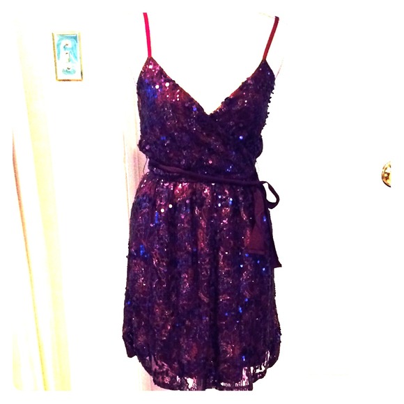 Express sequin cocktail dress size S/P